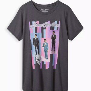 Torrid Jonas Brothers Classic Fit Cotton Crew Neck Tee Size 5/5X